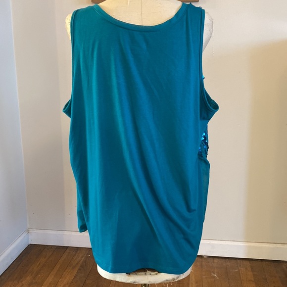 Lane Bryant 22/24 beautiful dressy sleeveless top - Picture 5 of 7